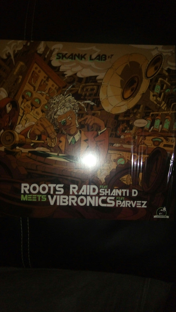 Roots Raid Feat. Shanti D Meets Vibronics Feat. Parvez* : Skank Lab #7  (12", Maxi, Ltd)