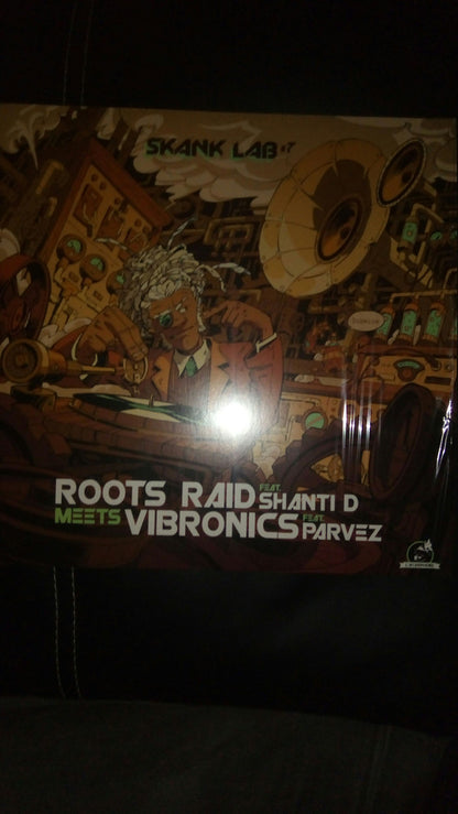 Roots Raid Feat. Shanti D Meets Vibronics Feat. Parvez* : Skank Lab #7  (12", Maxi, Ltd)