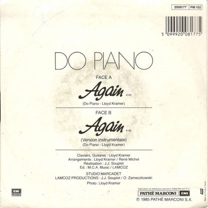 Do Piano : Again (7", Single)