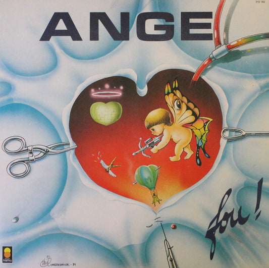 Ange (4) : Fou ! (LP, Album, Gat)