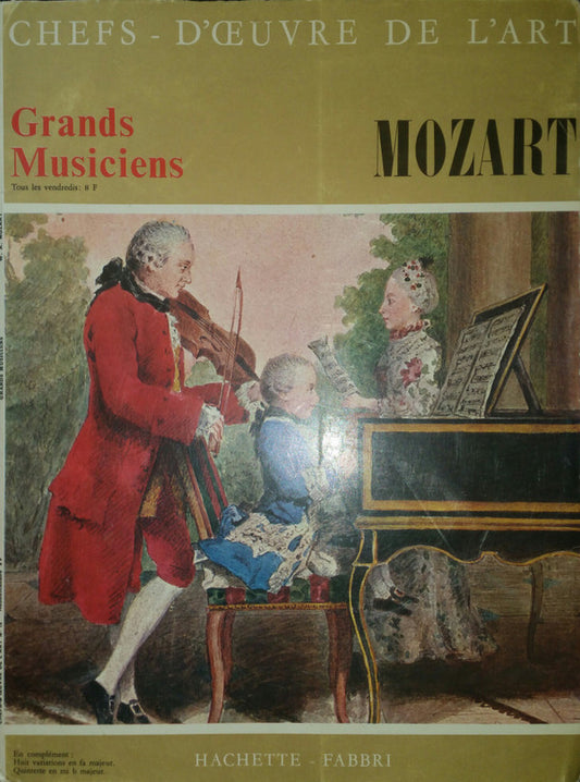 Wolfgang Amadeus Mozart : Huit Variations - Quintette (10", Album, Comp)