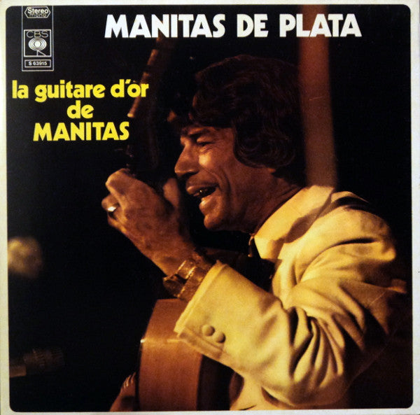 Manitas De Plata : La Guitare D'Or De Manitas (LP, Album, Gat)