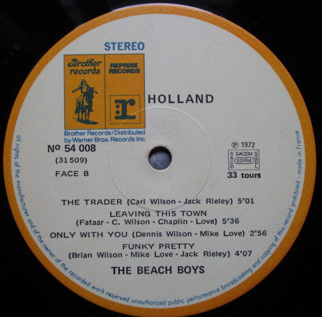 The Beach Boys : Holland (LP, Album + 7")