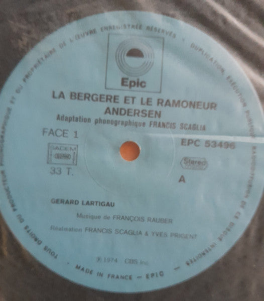 Michel Galabru, Gérard Lartigau :  La Bergère Et Le Ramoneur (LP)