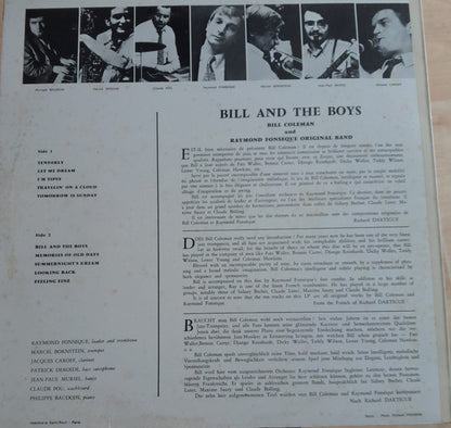 Bill Coleman (2) ,and Raymond Fonsèque Original Band : Bill And The Boys  (LP, lim)