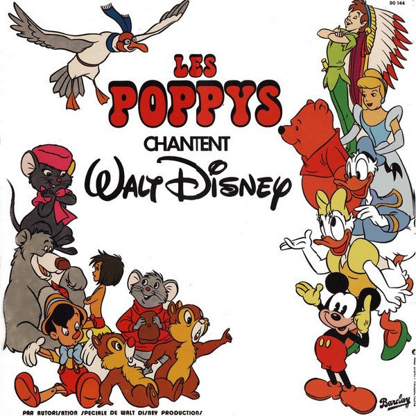 Les Poppys* : Les Poppys Chantent Walt Disney (LP, Album)