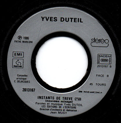 Yves Duteil : La Langue De Chez Nous (7")