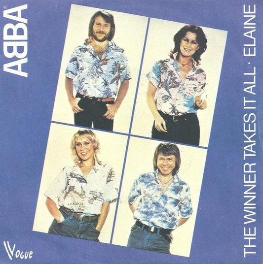 ABBA : The Winner Takes It All / Elaine (7", Single)