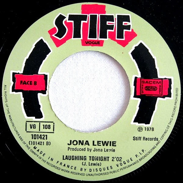 Jona Lewie : Stop The Cavalry (7", Single)