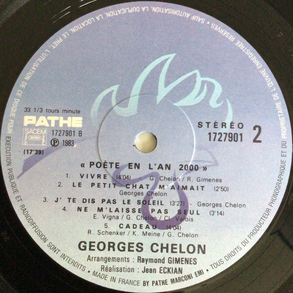 Georges Chelon : Poète En L'An 2000 (LP, Album)