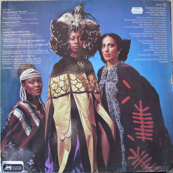 The Ritchie Family : Arabian Nights (LP, Album, P/Mixed)