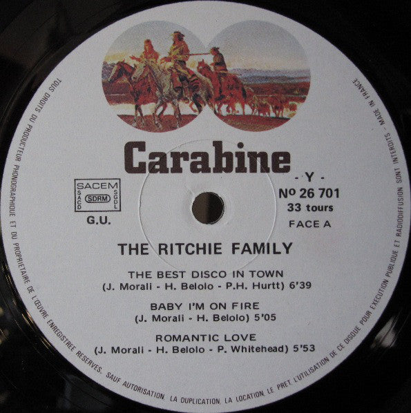 The Ritchie Family : Arabian Nights (LP, Album, P/Mixed)