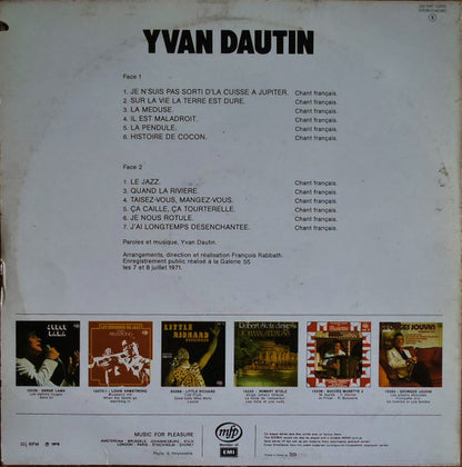 Yvan Dautin : La Méduse. (LP, Album, M/Print, RE)