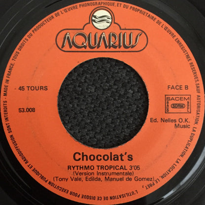 Chocolat's : Rythmo Tropical (7", Single)