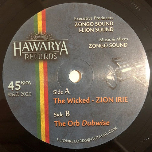 Zion Irie : The wicked (7", Ltd)