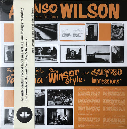 Alonso Wilson : Fantastic Variety In The Music Of Panama - The Winsor Style And Calypso Impressions (LP, Album, Ltd)