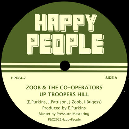 Zoob & The Co-operators (5) : Up Trooper's Hill (7", Single, Num)