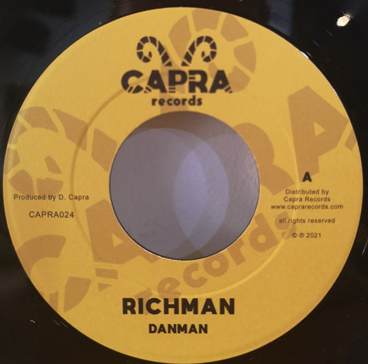 Dan Man / Dennis Capra : Richman (7")