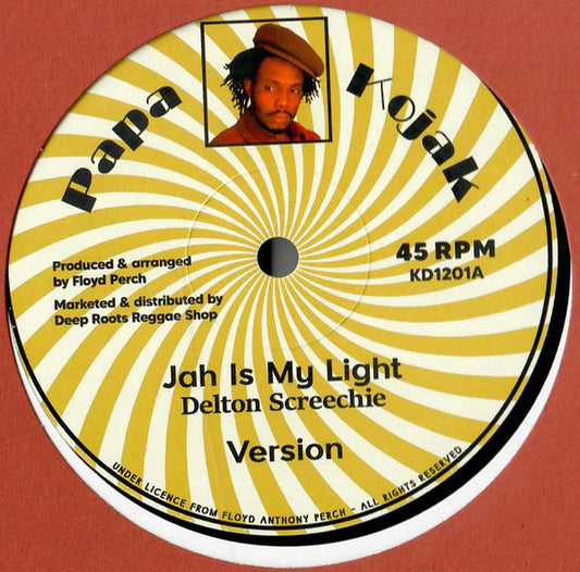 Delton Screechie / Rod Taylor : Jah Is My Light / Night In September (12", Ltd, RE)