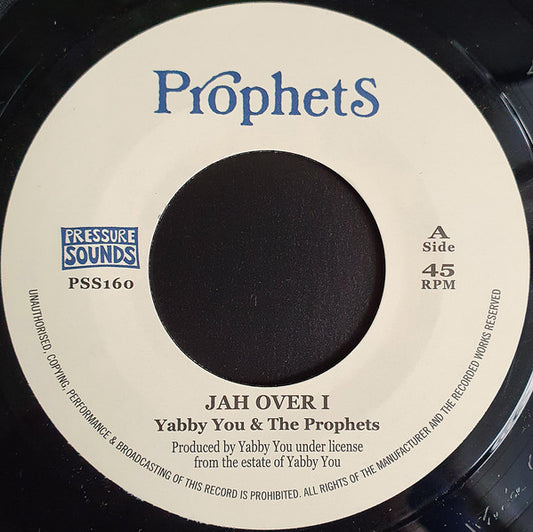 Yabby You & The Prophets : Jah Over I (7")