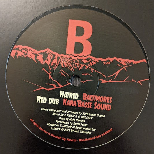 Aba-Ariginals, Baltimores : Forward Dimension / Hatred (12")