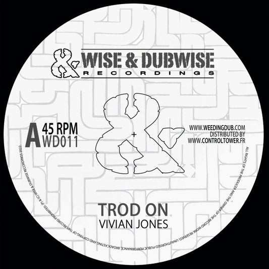 Weeding Dub, Vivian Jones : Trod On (7")