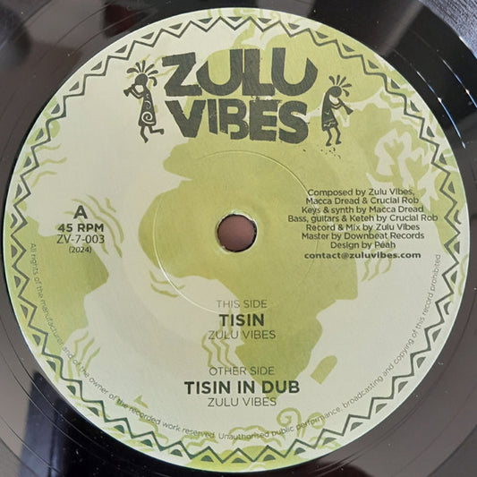 Zulu Vibes : Tisin (7")