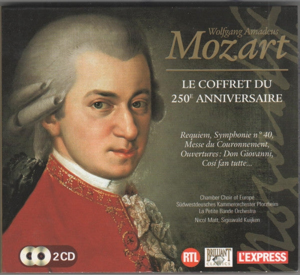 Wolfgang Amadeus Mozart : Le Coffret Du 250e Anniversaire (2xCD, Comp)