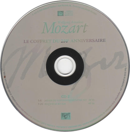 Wolfgang Amadeus Mozart : Le Coffret Du 250e Anniversaire (2xCD, Comp)