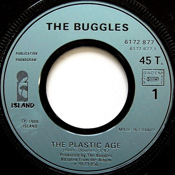 The Buggles : The Plastic Age (7", Single)